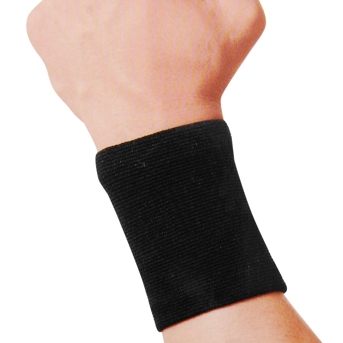 25S8 Volleyball Black Stretchy Protective Wrist Support 2 Pcs eBay